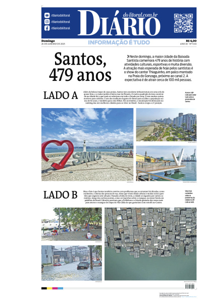 Diário do Litoral - Edição de 26 de Janeiro de 2025