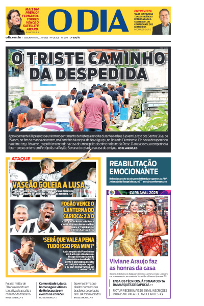 O DIA - Edição de 27 de Janeiro de 2025