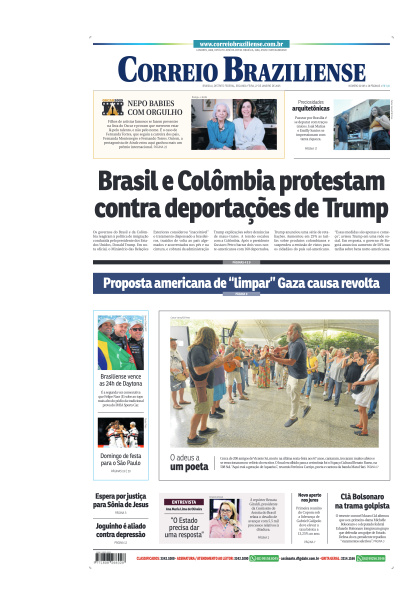 Correio Braziliense - Edição de 27 de Janeiro de 2025