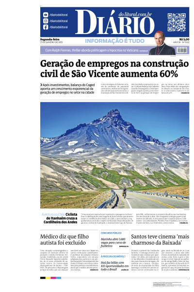Diário do Litoral - Edição de 27 de Janeiro de 2025