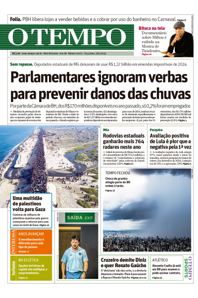 O TEMPO - Edição de 28 de Janeiro de 2025
