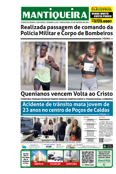 Mantiqueira - Edição de 28 de Janeiro de 2025