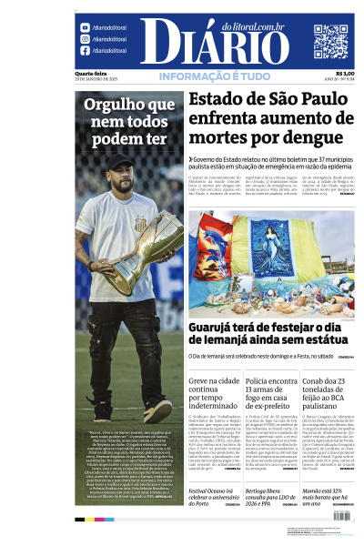 Diário do Litoral - Edição de 29 de Janeiro de 2025
