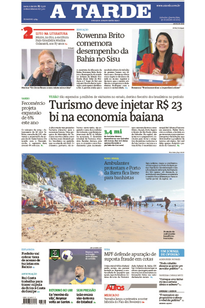 A TARDE - Edição de 29 de Janeiro de 2025