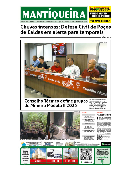 Mantiqueira - Edição de 29 de Janeiro de 2025