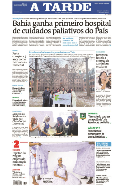 A TARDE - Edição de 31 de Janeiro de 2025