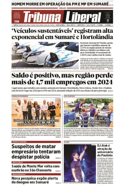 Tribuna Liberal - Edição de 01 de Fevereiro de 2025