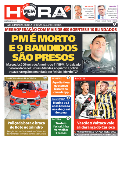 MEIA HORA - Edição de 01 de Fevereiro de 2025