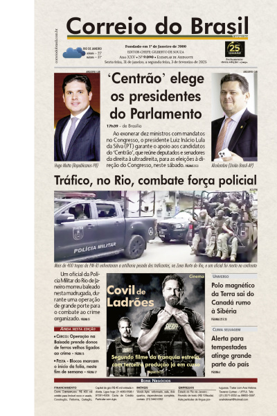 Correio do Brasil - Edição de 02 de Fevereiro de 2025