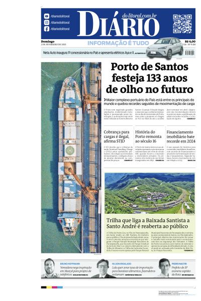 Diário do Litoral - Edição de 02 de Fevereiro de 2025