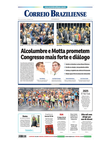Correio Braziliense - Edição de 02 de Fevereiro de 2025 