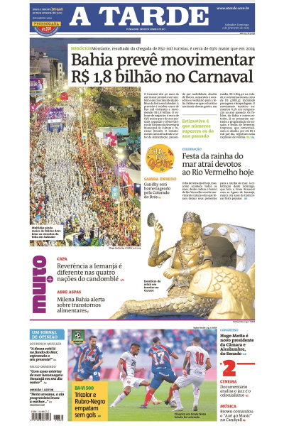 A TARDE - Edição de 02 de Fevereiro de 2025