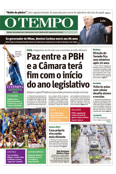 O TEMPO - Edição de 03 de Fevereiro de 2025