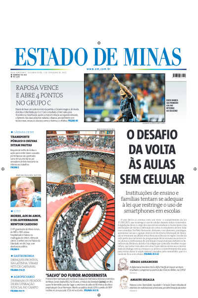 Estado de Minas - Edição de 03 de Fevereiro de 2025