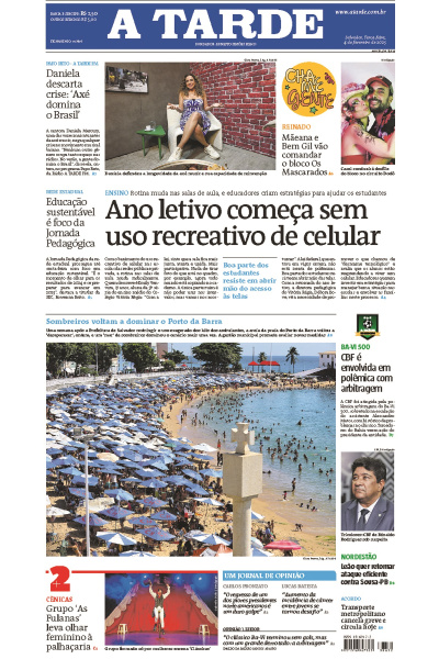 A TARDE - Edição de 04 de Fevereiro de 2025