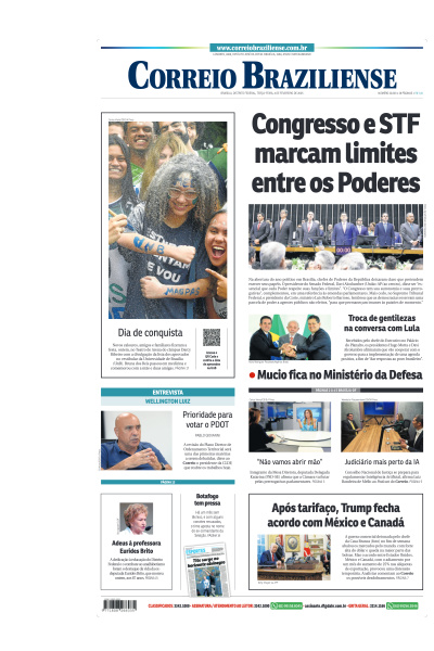 Correio Braziliense - Edição de 04 de Fevereiro de 2025
