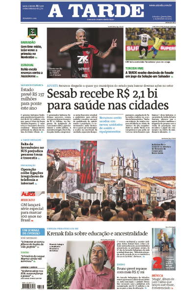 A TARDE - Edição de 05 de Fevereiro de 2025