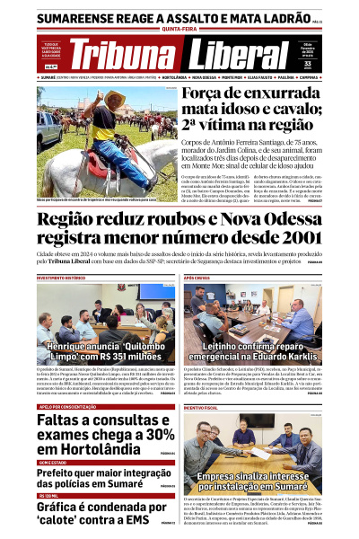 Tribuna Liberal - Edição de 06 de Fevereiro de 2025