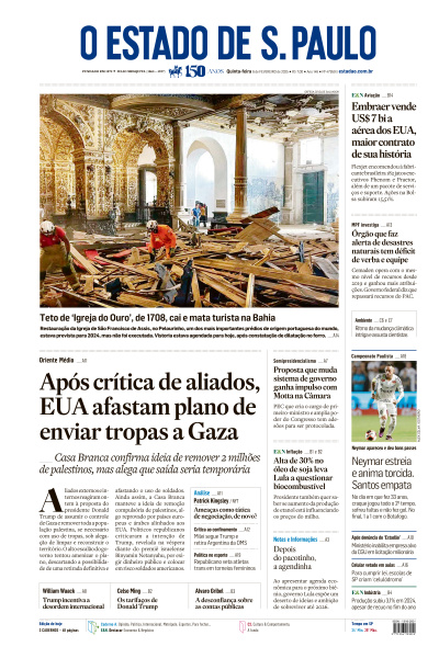 Estadão - Edição de 06 de Fevereiro de 2025