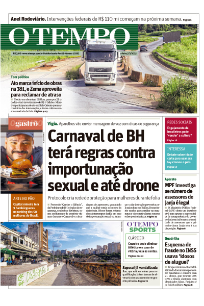 O TEMPO - Edição de 07 de Fevereiro de 2025