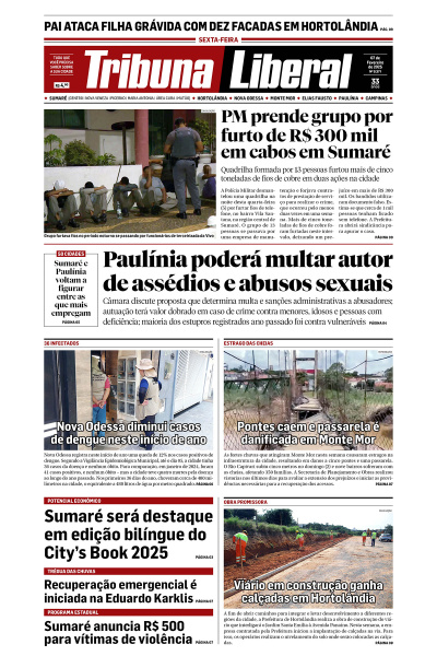 Tribuna Liberal - Edição de 07 de Fevereiro de 2025