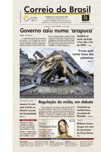 Correio do Brasil - Edição de 07 de Fevereiro de 2025