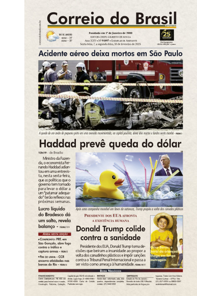 Correio do Brasil - Edição de 08 de Fevereiro de 2025