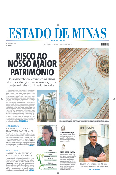 Estado de Minas - Edição de 08 de Fevereiro de 2025