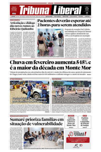 Tribuna Liberal - Edição de 08 de Fevereiro de 2025
