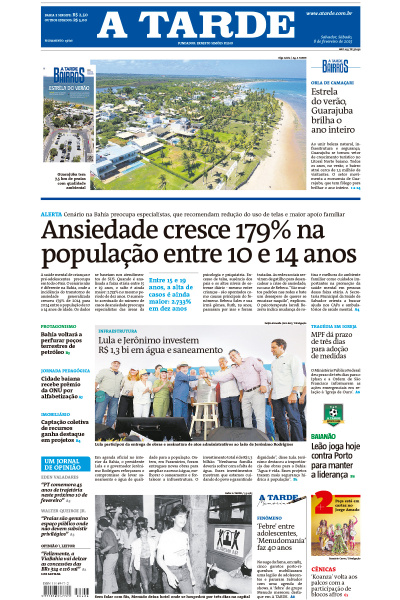 A TARDE - Edição de 08 de Fevereiro de 2025