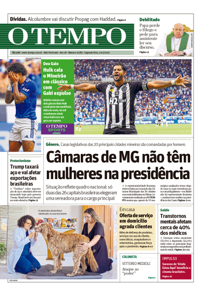 O TEMPO - Edição de 10 de Fevereiro de 2025