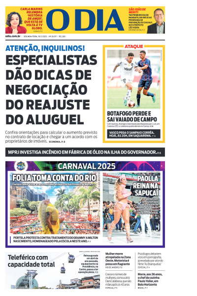 O DIA - Edição de 10 de Fevereiro de 2025