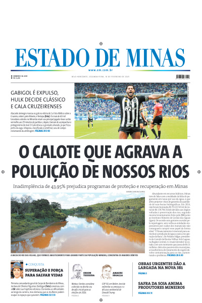 Estado de Minas - Edição de 10 de Fevereiro de 2025