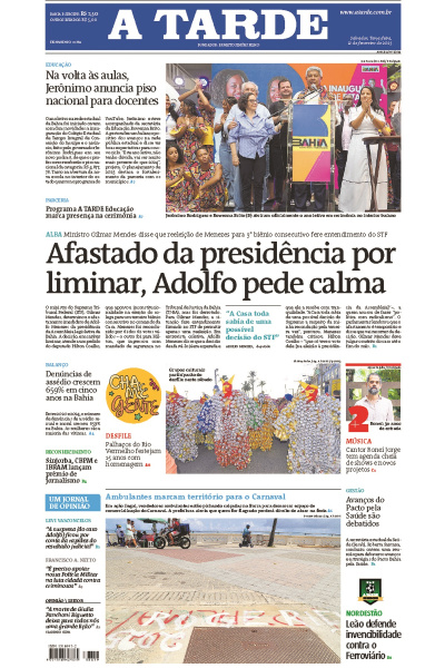 A TARDE - Edição de 11 de Fevereiro de 2025