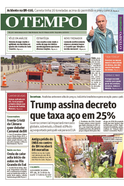 O TEMPO - Edição de 11 de Fevereiro de 2025