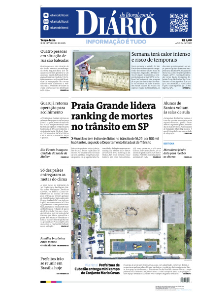 Diário do Litoral - Edição de 11 de Fevereiro de 2025