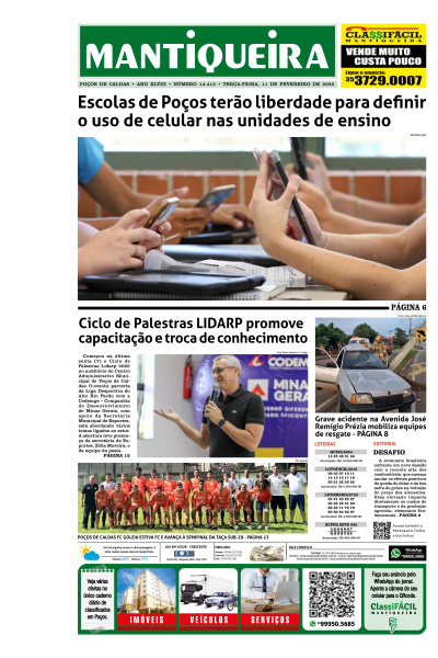 Mantiqueira - Edição de 11 de Fevereiro de 2025