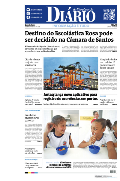 Diário do Litoral - Edição de 12 de Fevereiro de 2025