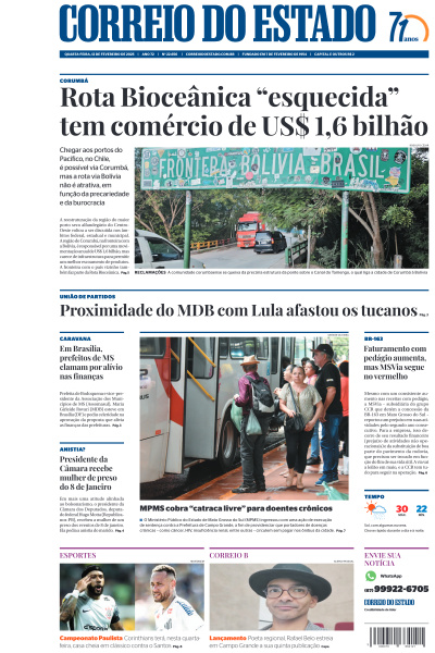 Correio do Estado - Edição de 12 de Fevereiro de 2025