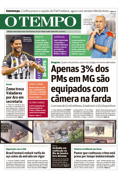 O TEMPO - Edição de 13 de Fevereiro de 2025