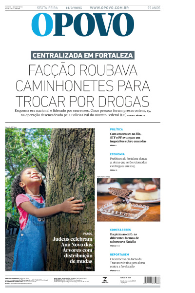 O POVO - Edição de 14 de Fevereiro de 2025