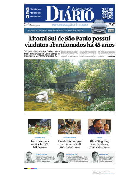 Diário do Litoral - Edição de 16 de Fevereiro de 2025