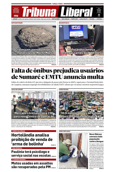 Tribuna Liberal - Edição de 18 de Fevereiro de 2025