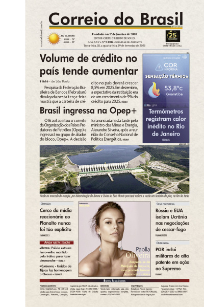 Correio do Brasil - Edição de 19 de Fevereiro de 2025