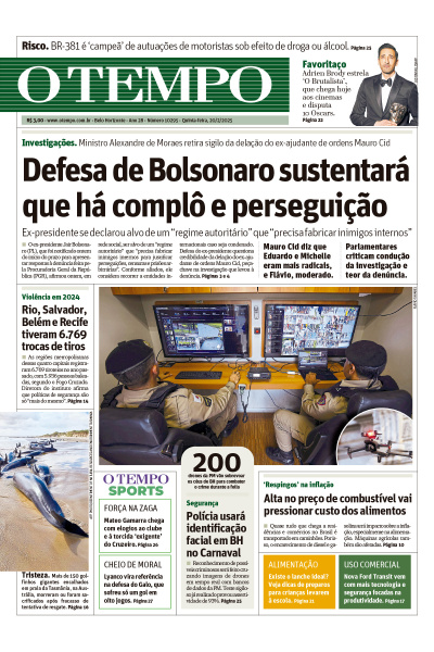 O TEMPO - Edição de 20 de Fevereiro de 2025