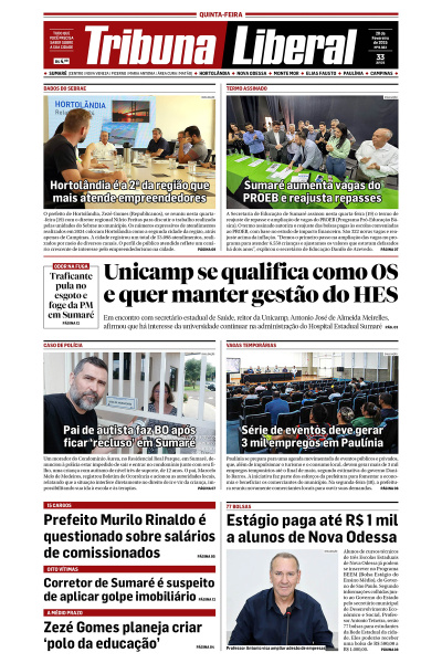 Tribuna Liberal - Edição de 20 de Fevereiro de 2025