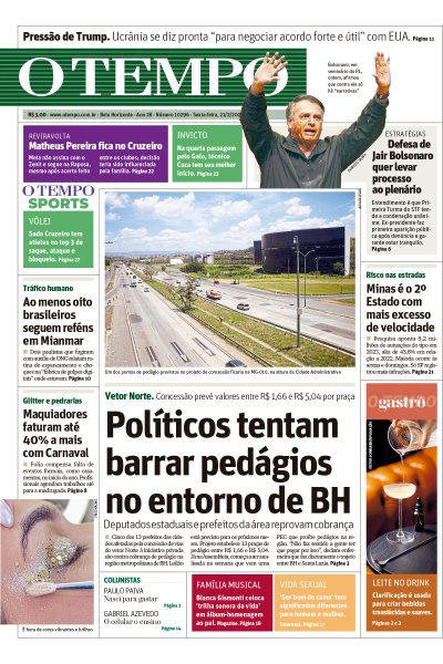 O TEMPO - Edição de 21 de Fevereiro de 2025