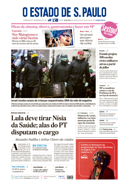 Estadão - Edição de 21 de Fevereiro de 2025