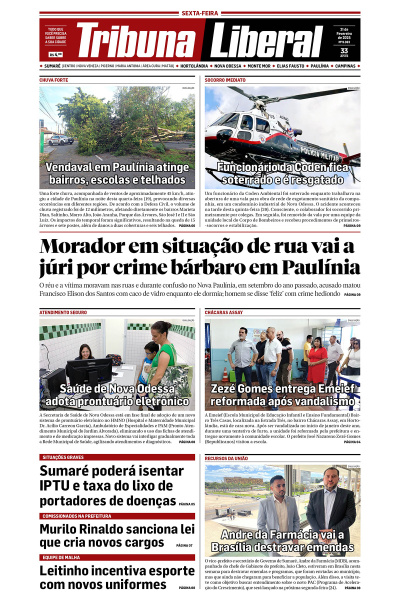 Tribuna Liberal - Edição de 21 de Fevereiro de 2025