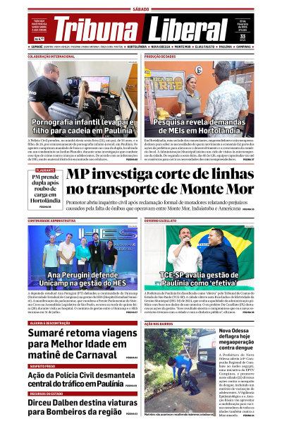 Tribuna Liberal - Edição de 22 de Fevereiro de 2025